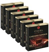 Шоколад в кубиках CARENERO SUPERIOR 97,7% OZera, 6 штук 5811