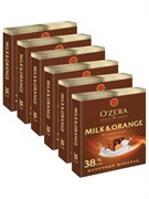 OZera, шоколад в кубиках молочный Milk & Orange, 90 г х 6 штук 9005
