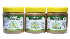 Кэроб необжаренный, 300г х 3 штуки 5847