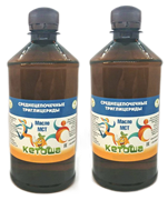Масло МСТ Кетоша, кокосовое (среднецепочечные триглицериды MCT Oil, кето диета) 2 шт - 500мл 1983